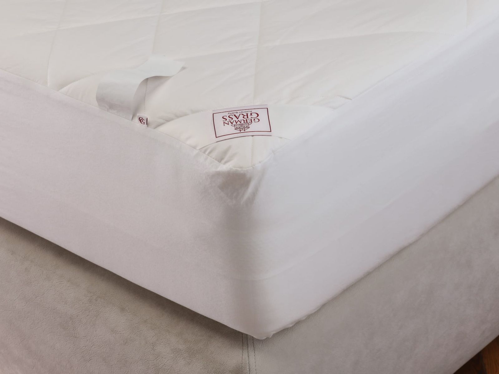 Наматрасник MATTRESS COTTONWASH GRASS легкий с юбкой 90x200x40