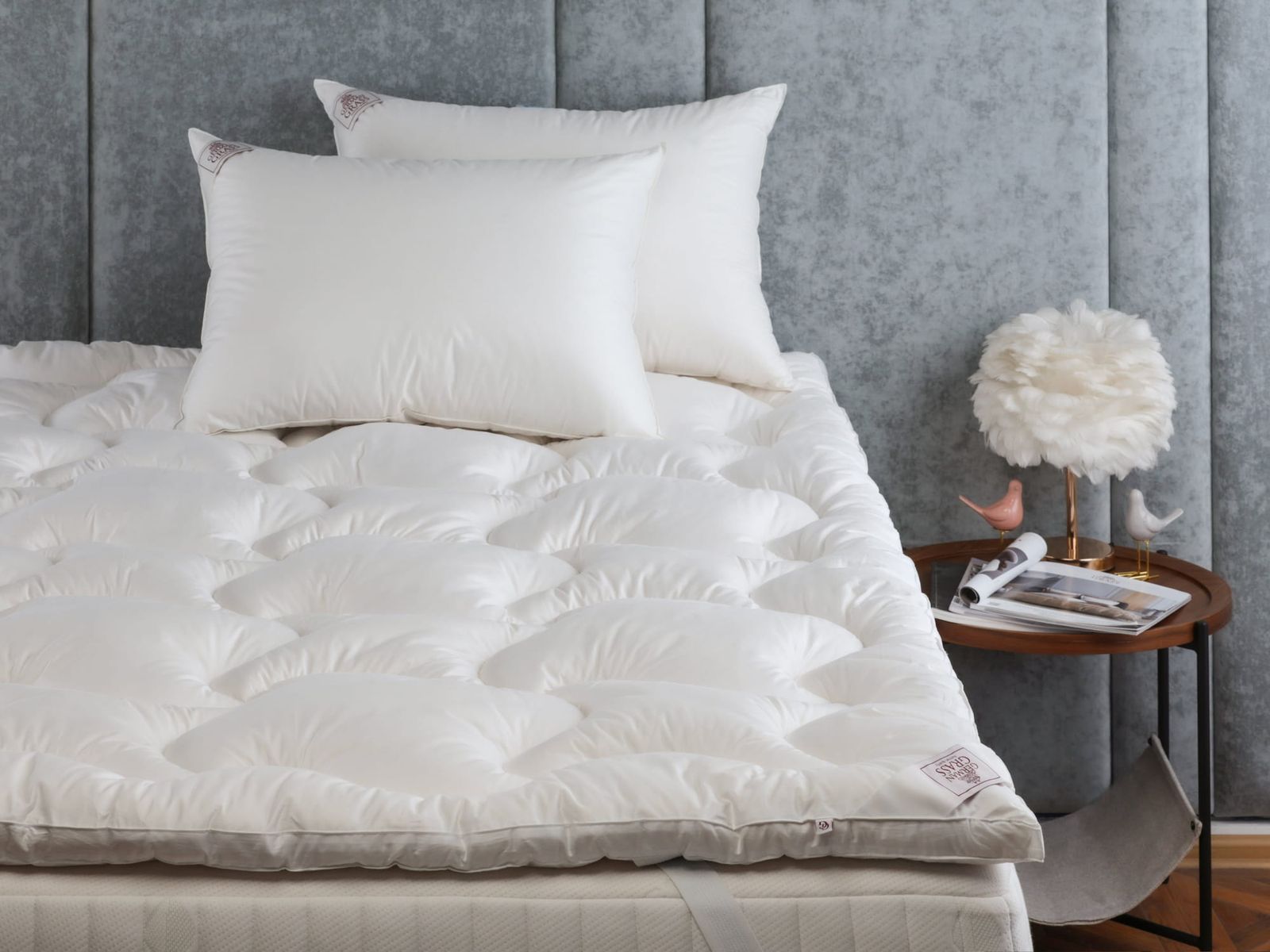 Наматрасник - топпер TOPPER COTTON GRASS всесезонный 140x200