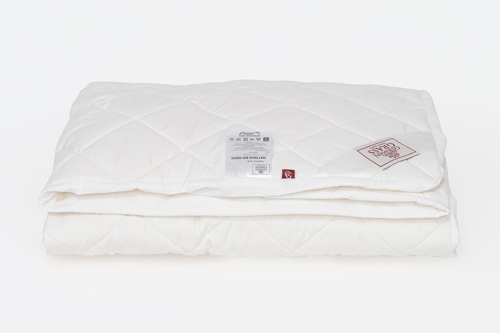 Наматрасник MATTRESS COTTONWASH GRASS легкий с юбкой 200х200х40