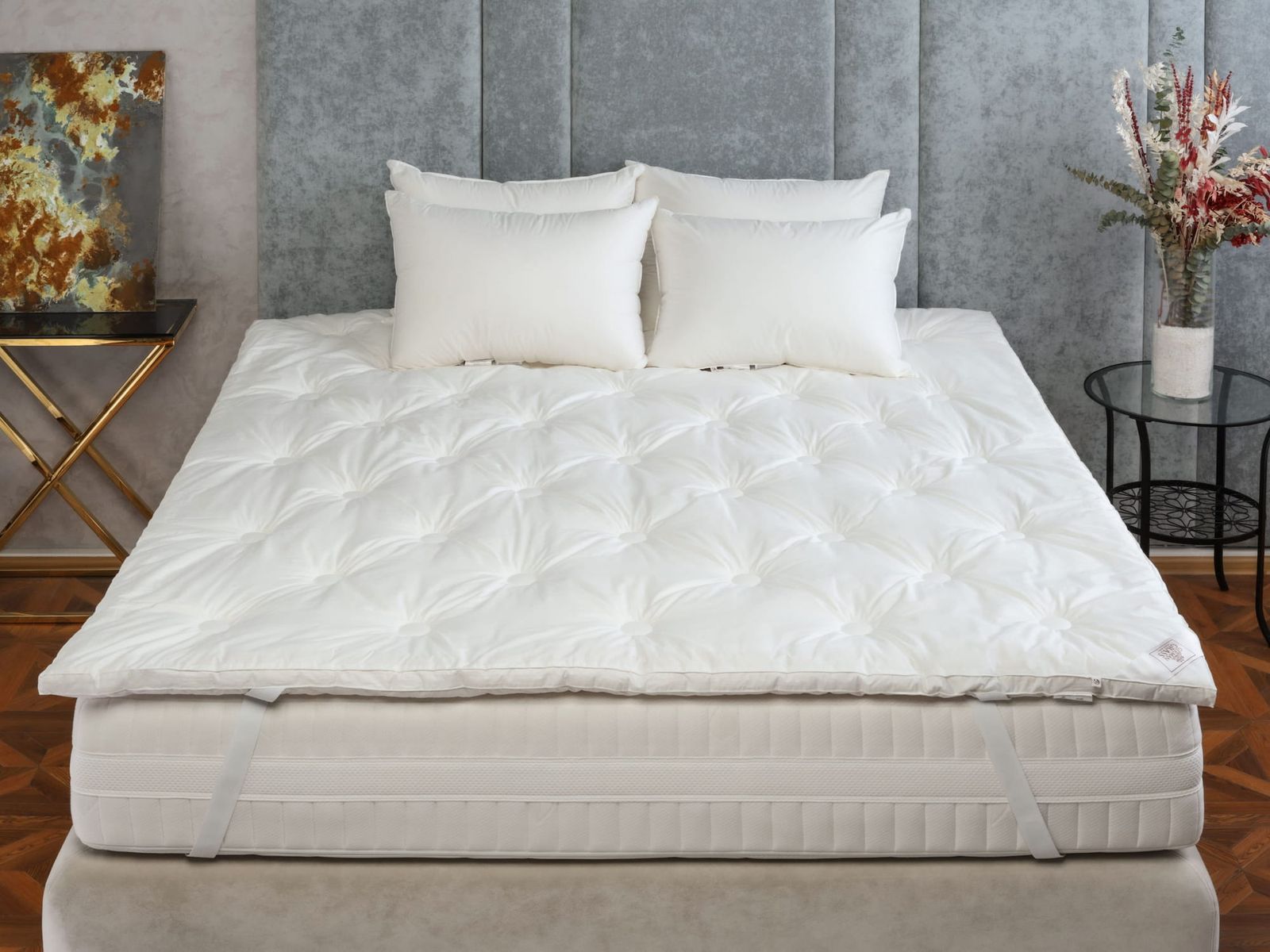 Наматрасник - топпер TOPPER SILK GRASS всесезонный 140x200 вид 2