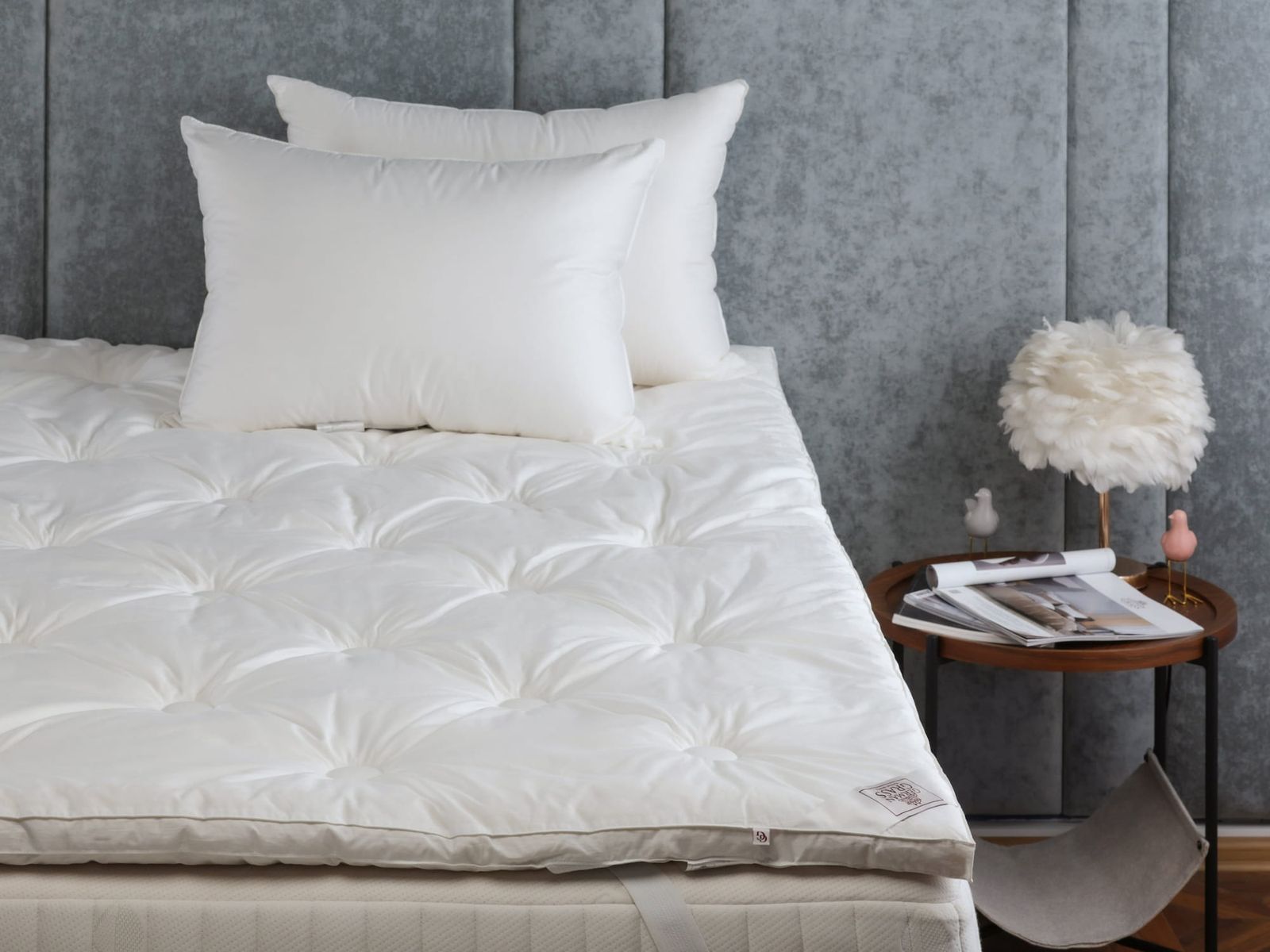 Наматрасник - топпер TOPPER SILK GRASS всесезонный 200x200
