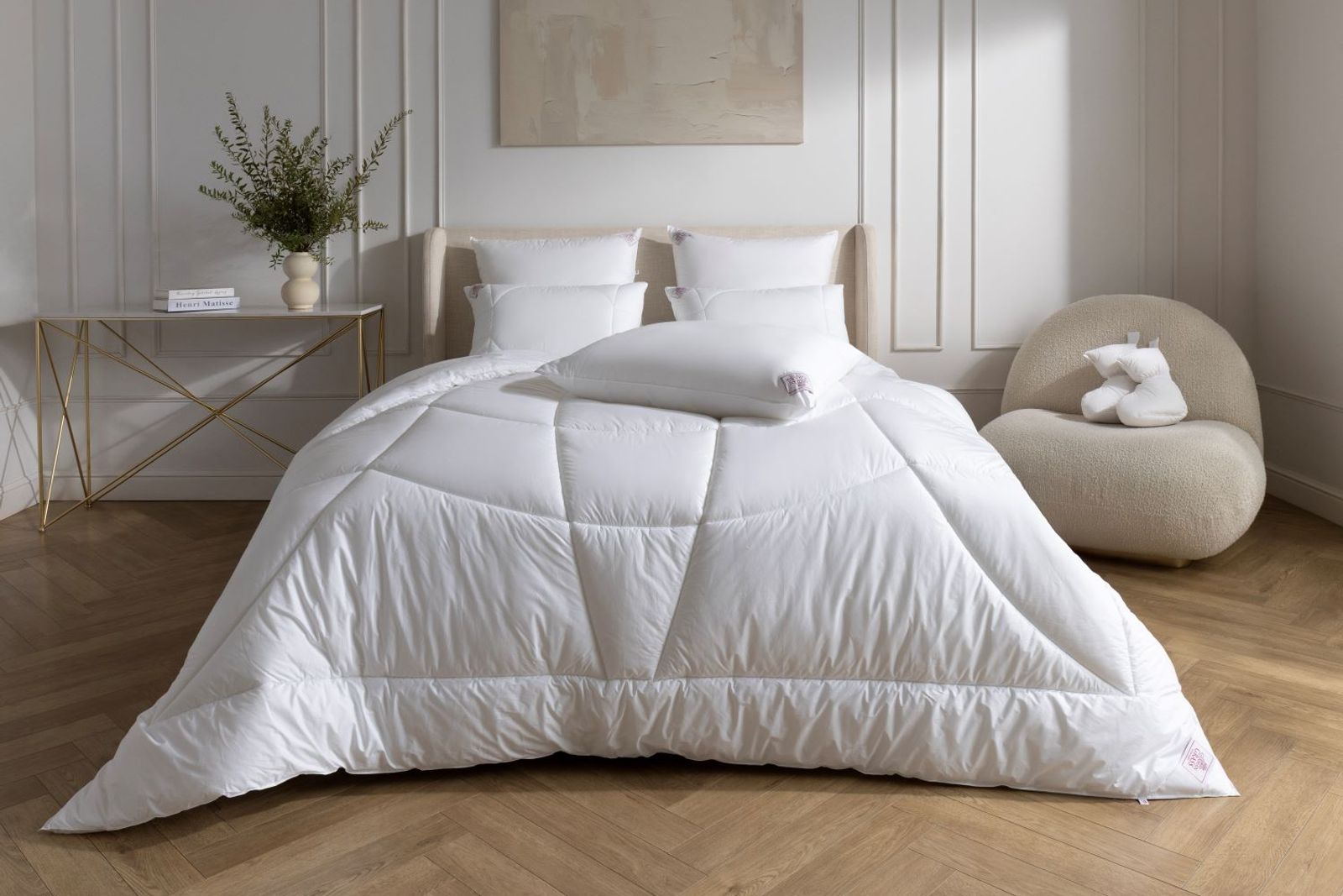 Подушка NON-ALLERGENIC LUX GRASS средняя 68х68