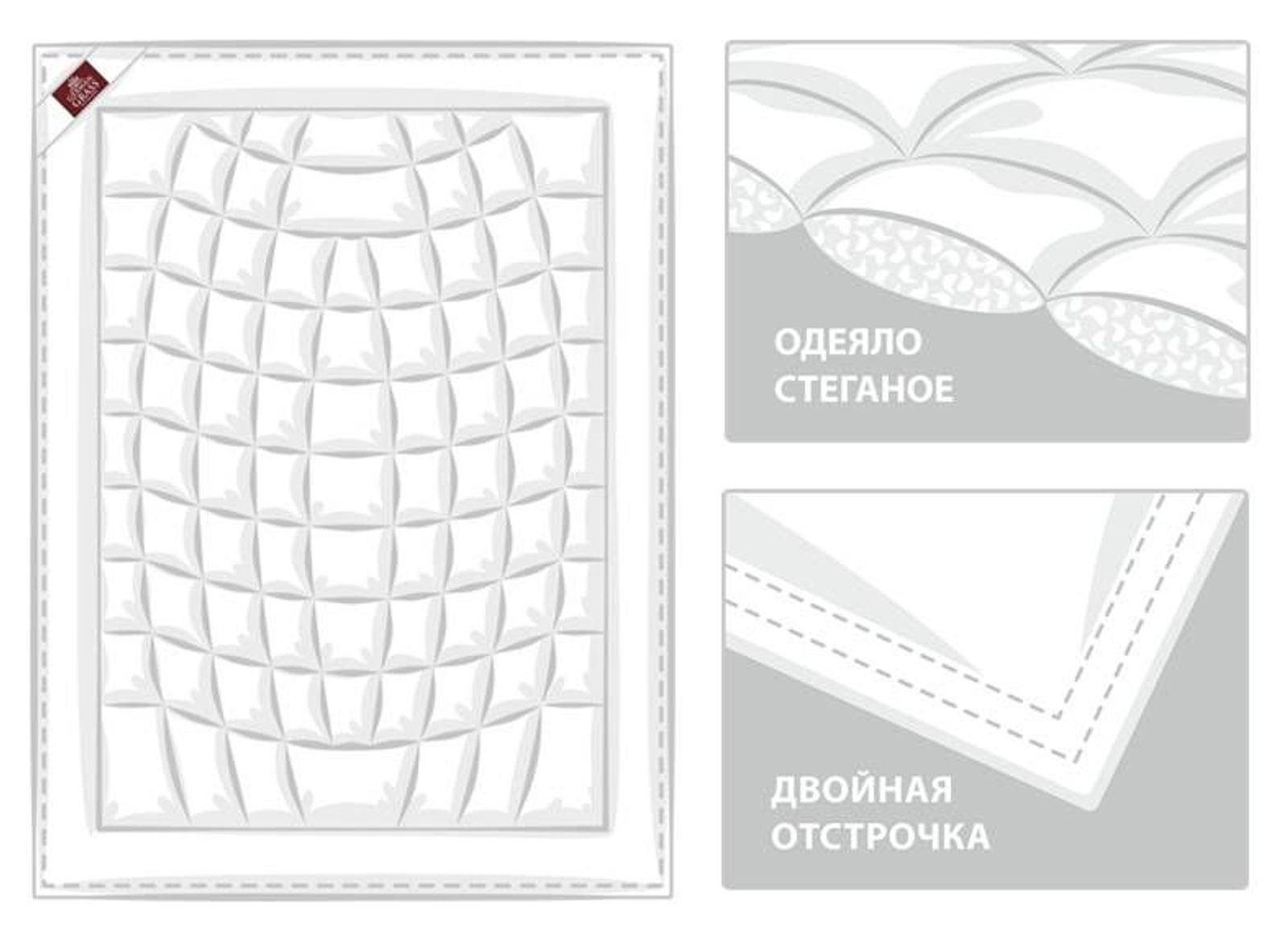 Одеяло BABY ORGANIC DOWN GRASS всесезонное 100x135