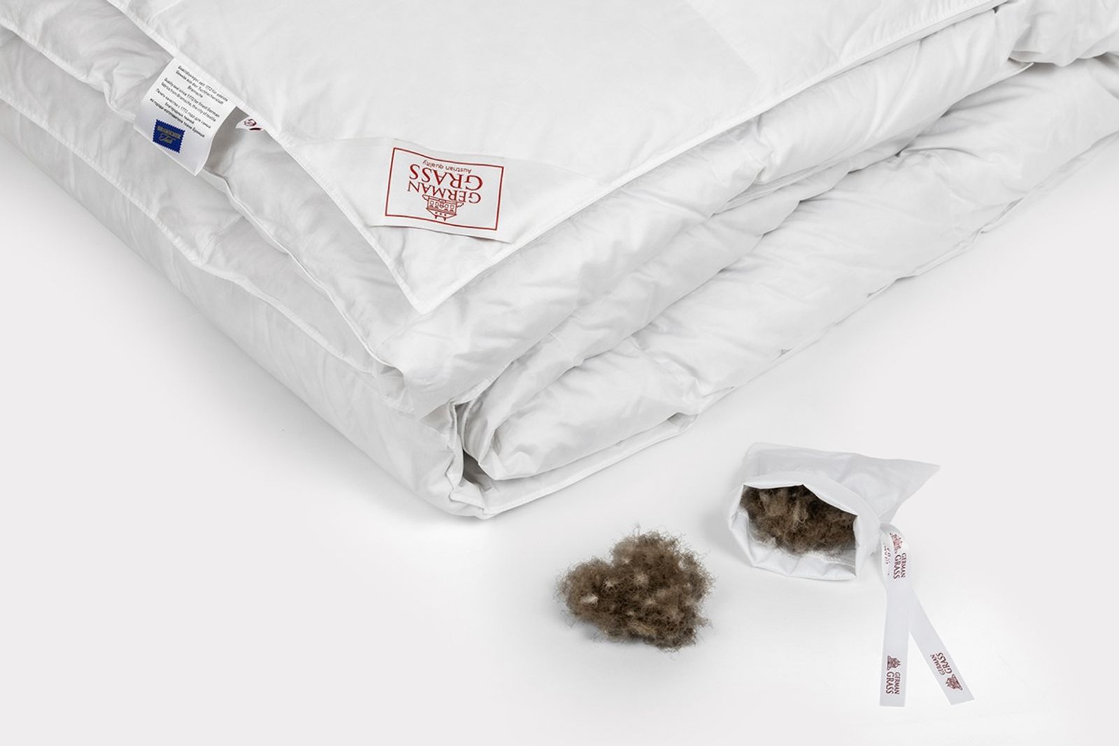 Одеяло из пуха гаги EXCLUSIVE COTTON EIDER DOWN всесезонное 150x200