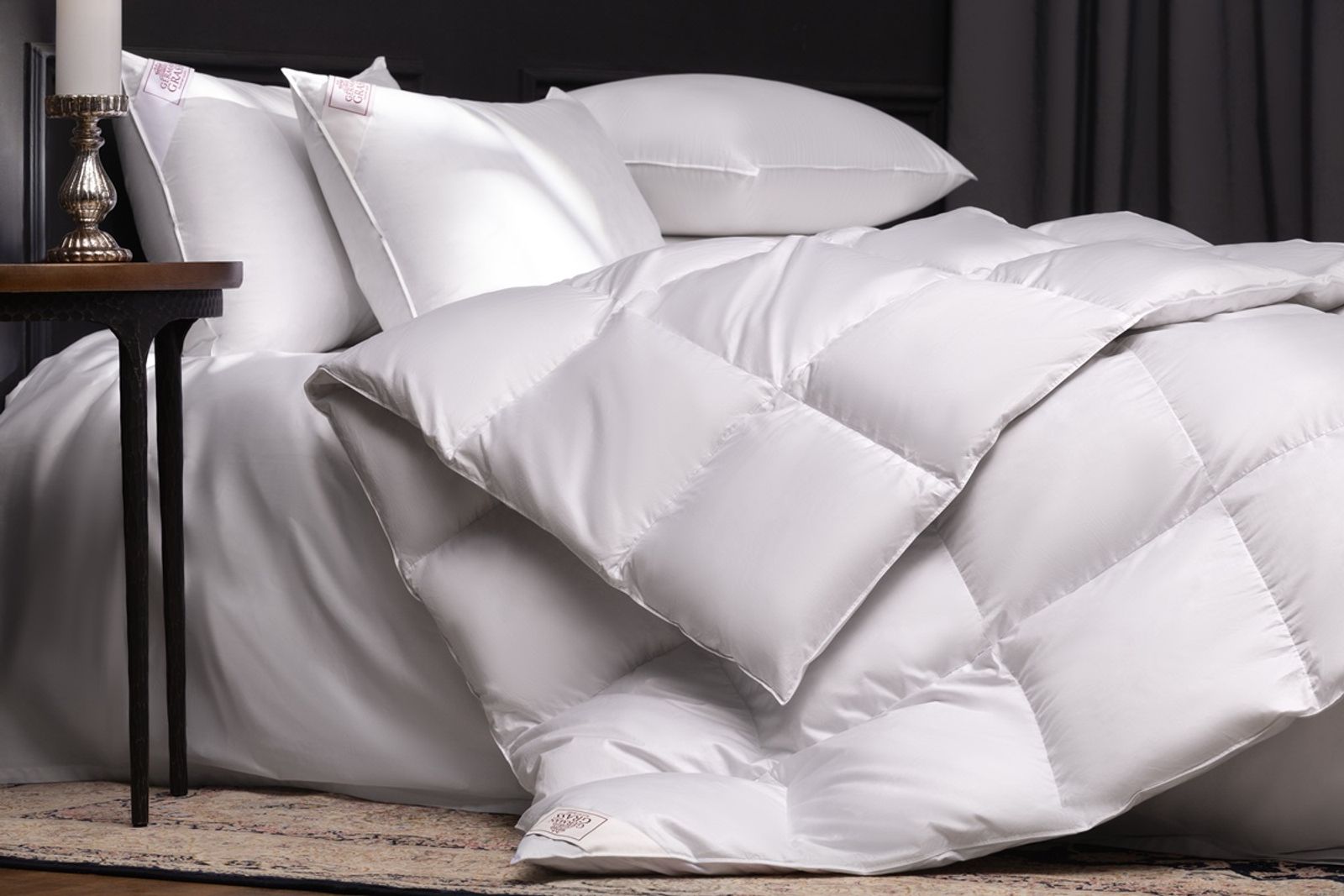 Одеяло из пуха гаги EXCLUSIVE COTTON EIDER DOWN всесезонное 150x200