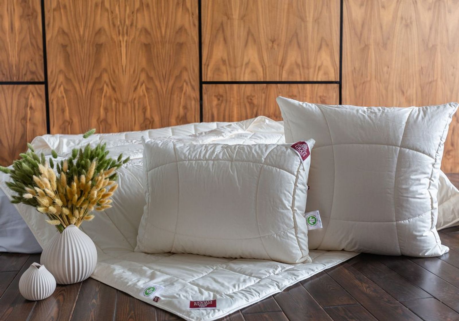 Подушка ORGANIC COTTON GRASS регулируемая 50x68