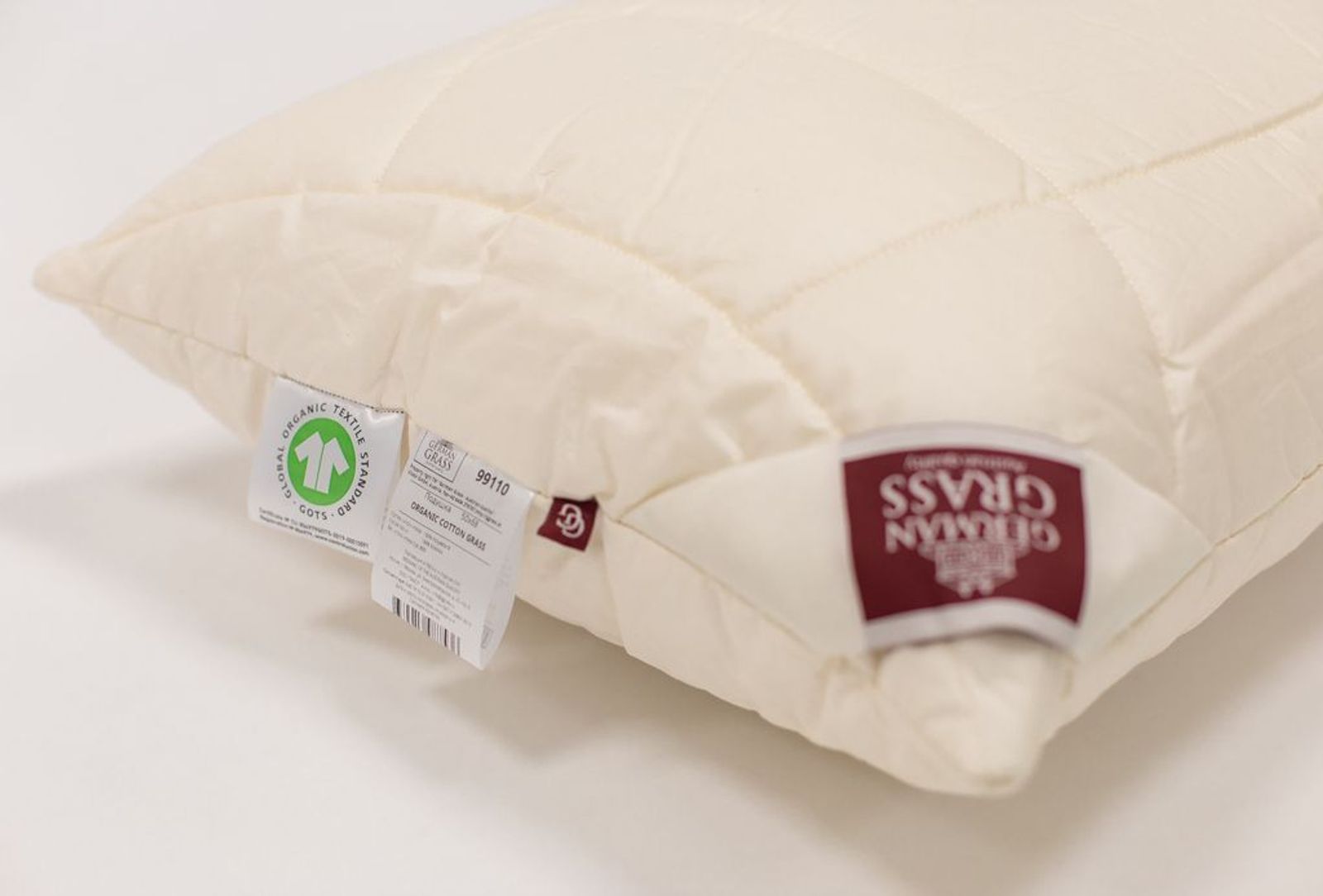 Подушка ORGANIC COTTON GRASS регулируемая 50x68