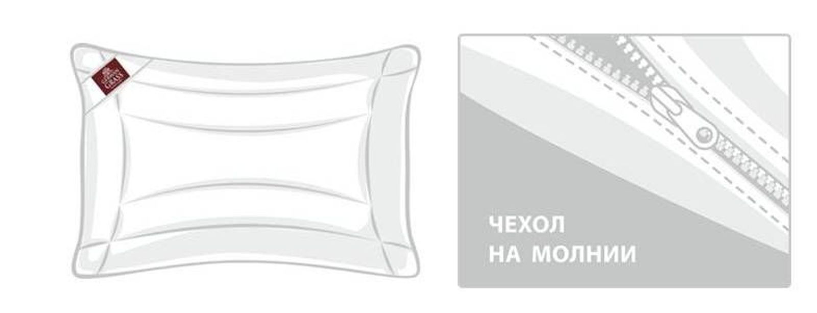 Подушка NON-ALLERGENIC PREMIUM GRASS регулируемая 68х68