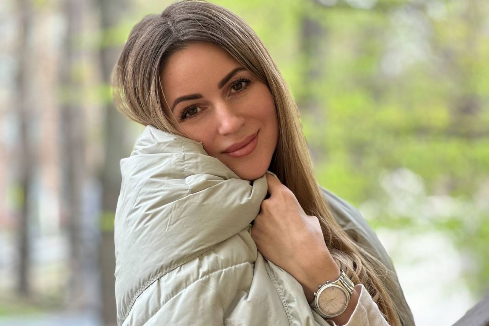 Дорожный плед-одеяло пуховый Travel Plaid Grass grey 140x200 вид 3