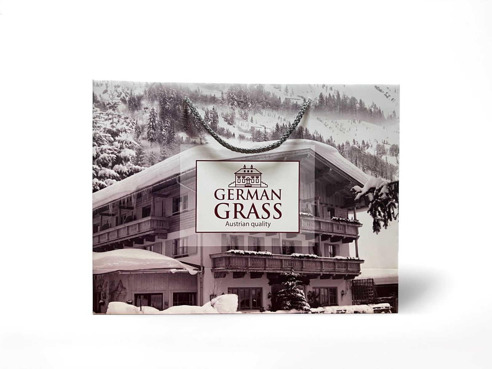 Пакет бумажный подарочный (410х310х120) вид 2