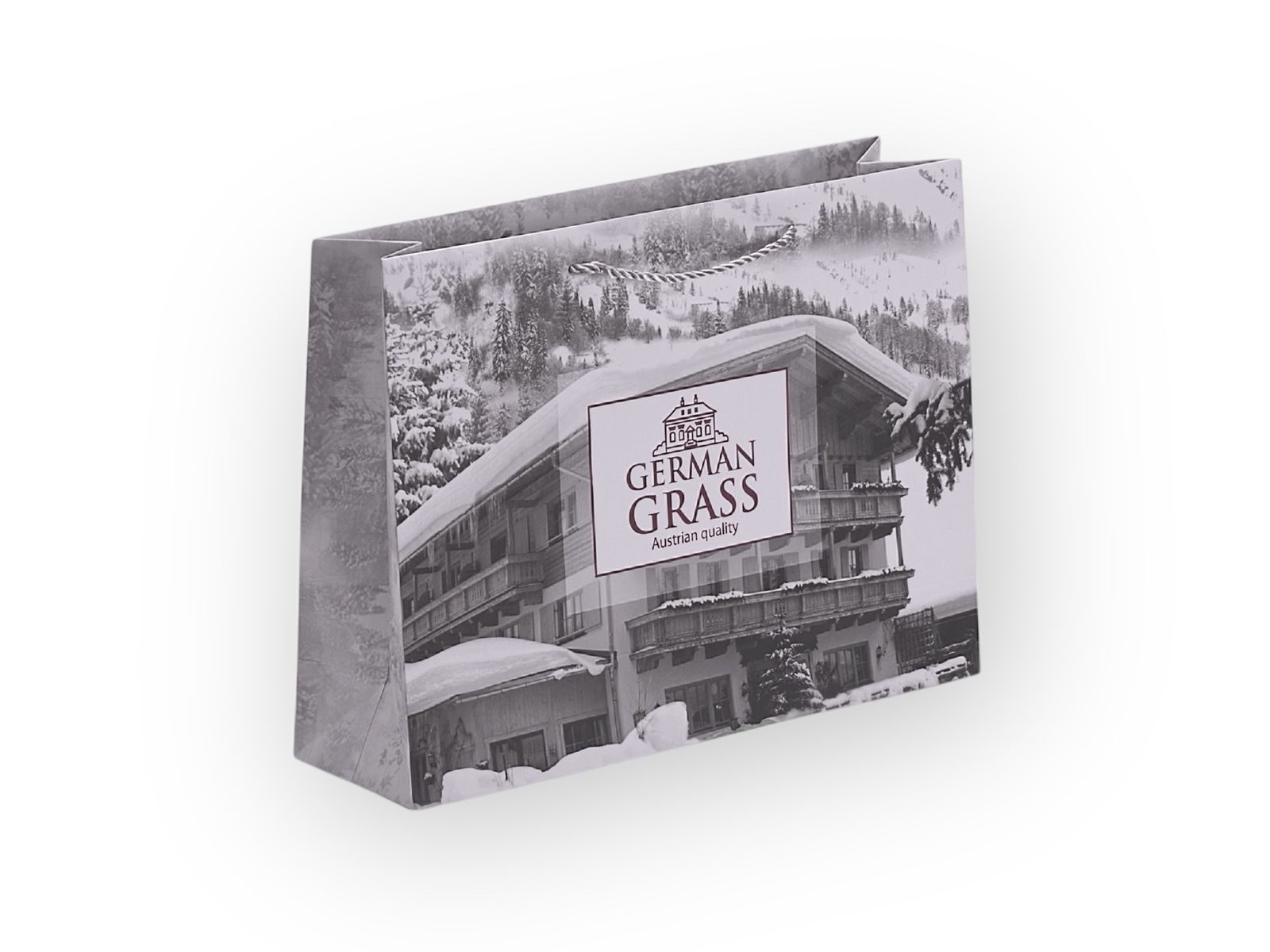 Пакет бумажный подарочный (410х310х120) вид 3