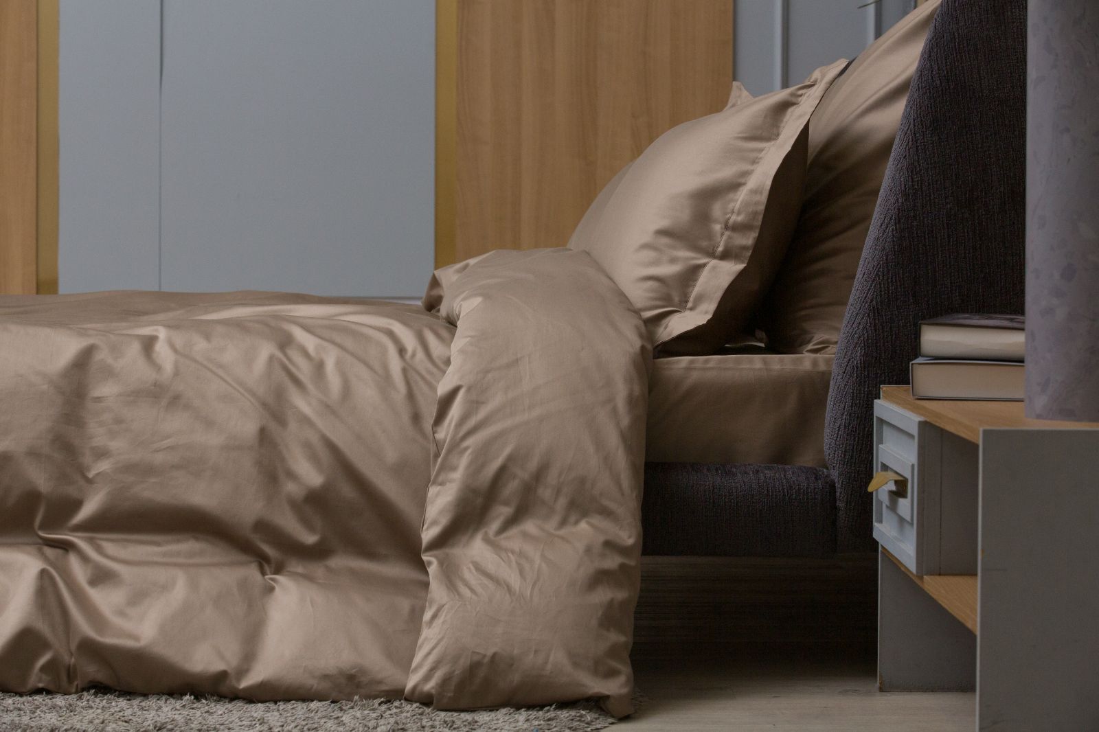 Пододеяльник Caramel Beige Allure Grass 240x220