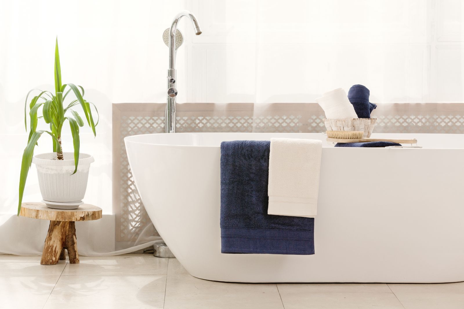 Полотенце махровое Blue Balance Grass 70х140 вид 3