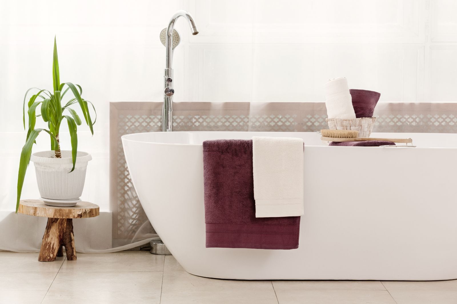 Полотенце махровое Wine Balance Grass 70х140 вид 3