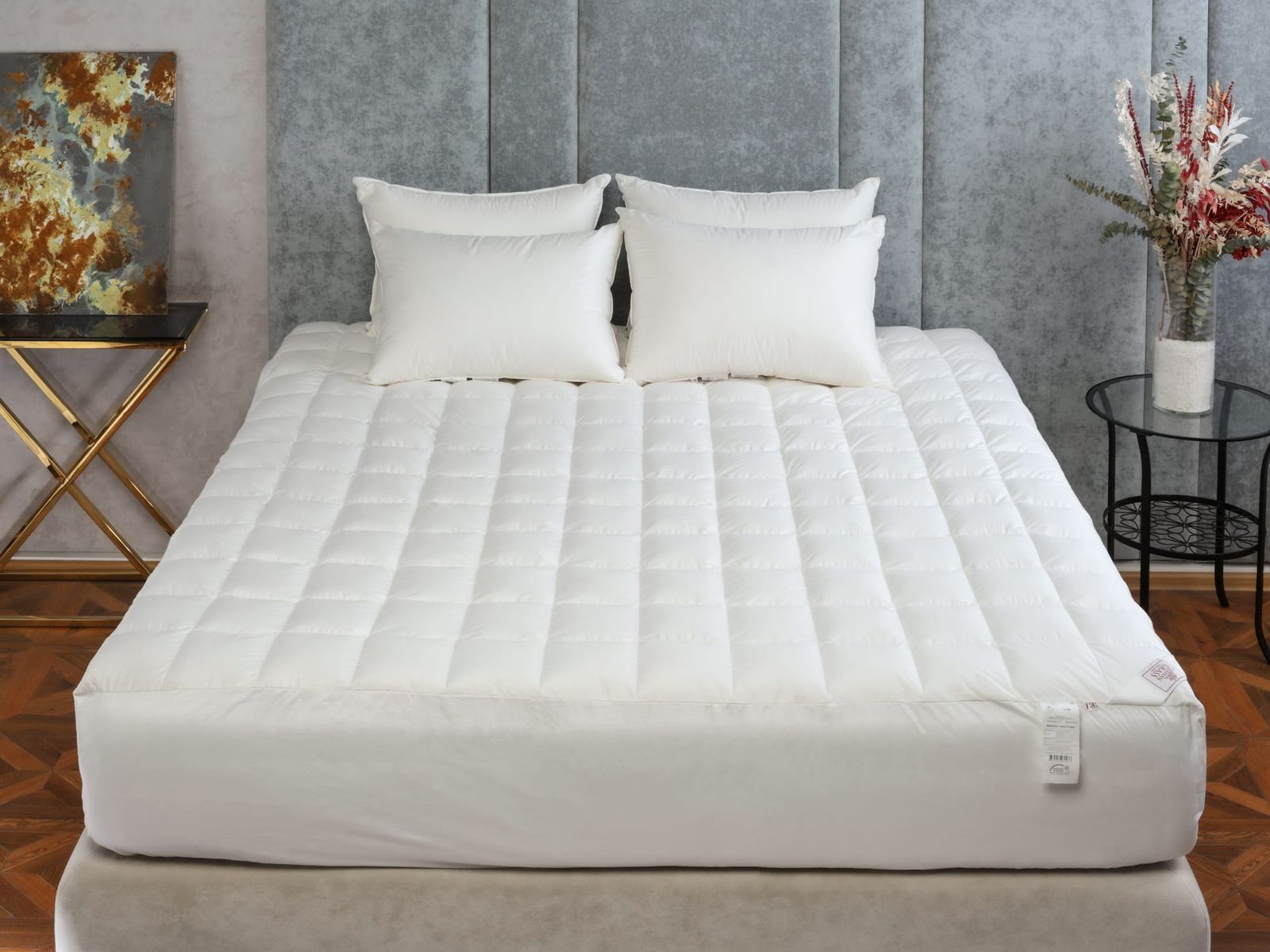 Наматрасник MATTRESS DOWN GRASS кассетный 200х200х40