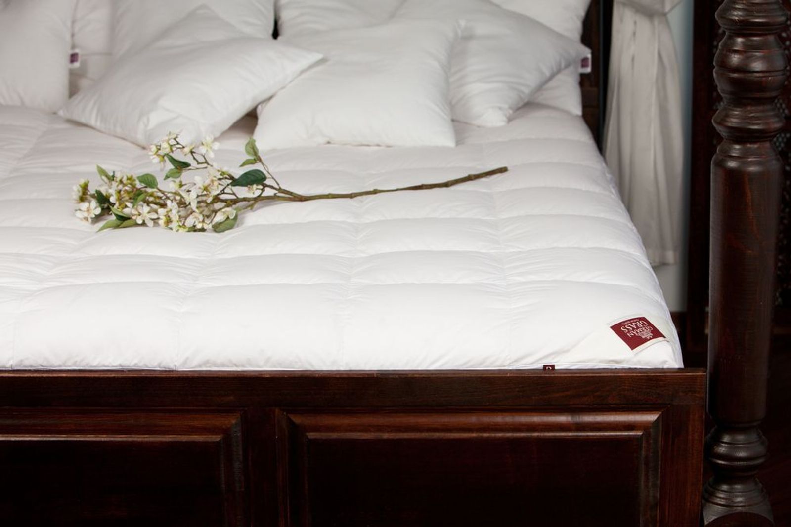 Наматрасник MATTRESS DOWN GRASS кассетный 200х200х40