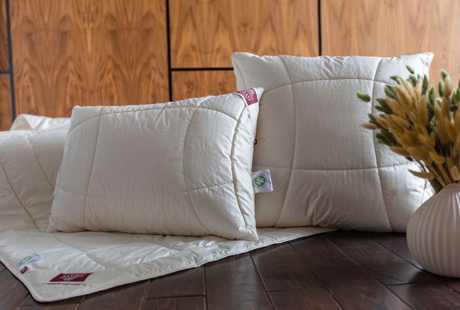 Подушка ORGANIC COTTON GRASS регулируемая 68х68