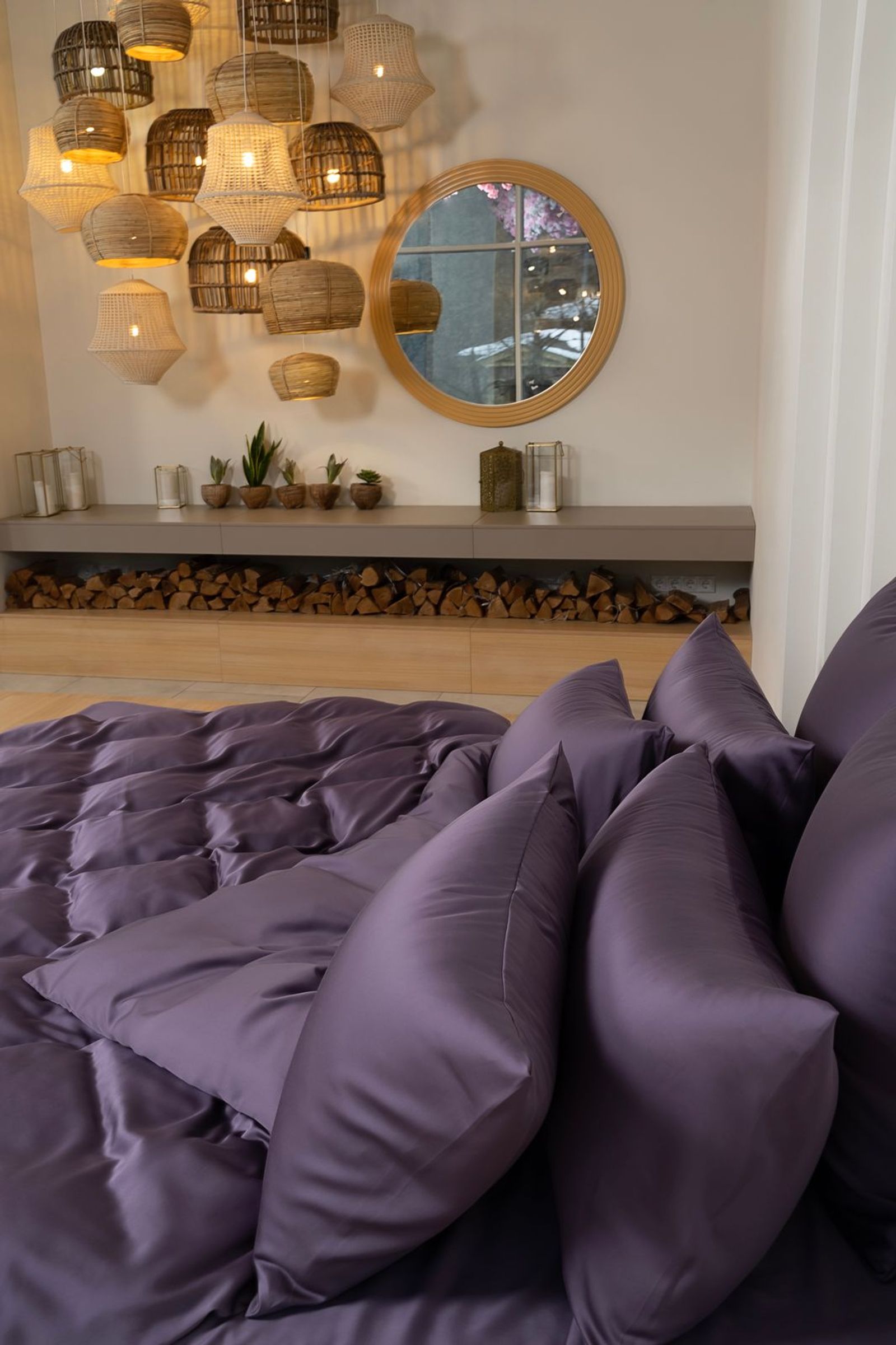 Постельное белье Violet Brilliant Grass Евро вид 3