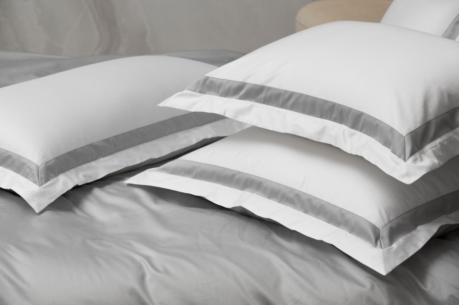 Наволочки с широкой отделкой Alpine Ash Grey Allure Grass 50х70 (2шт)