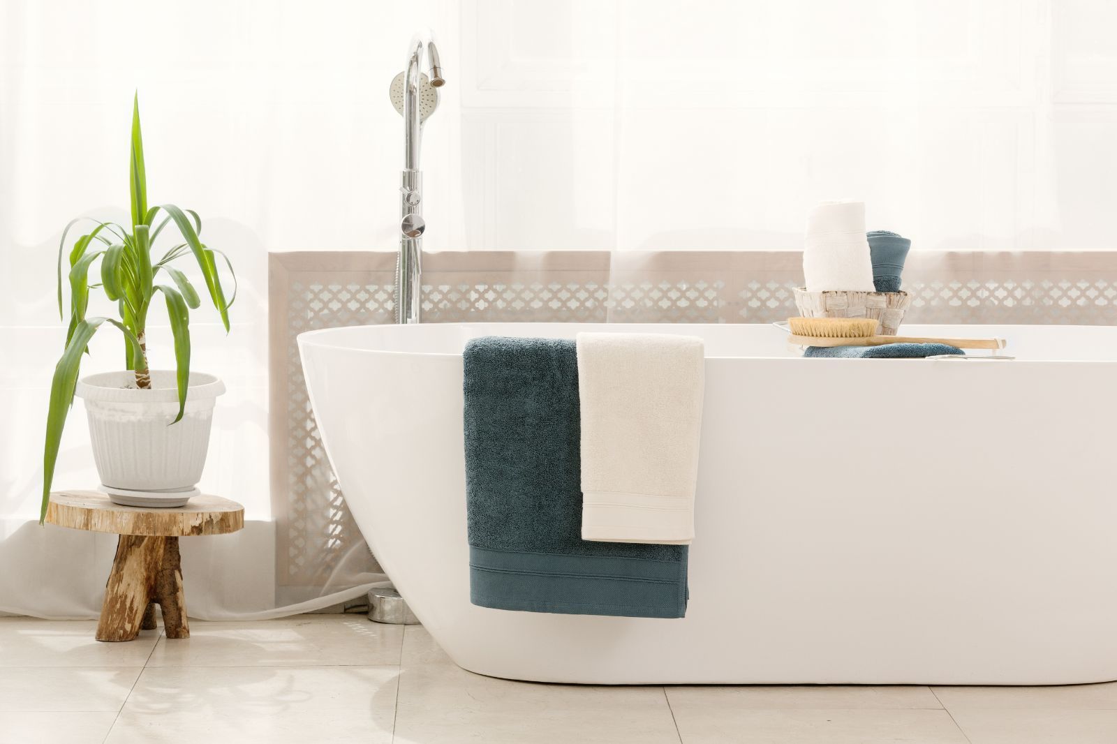 Полотенце махровое Ocean Balance Grass 80х150 вид 3