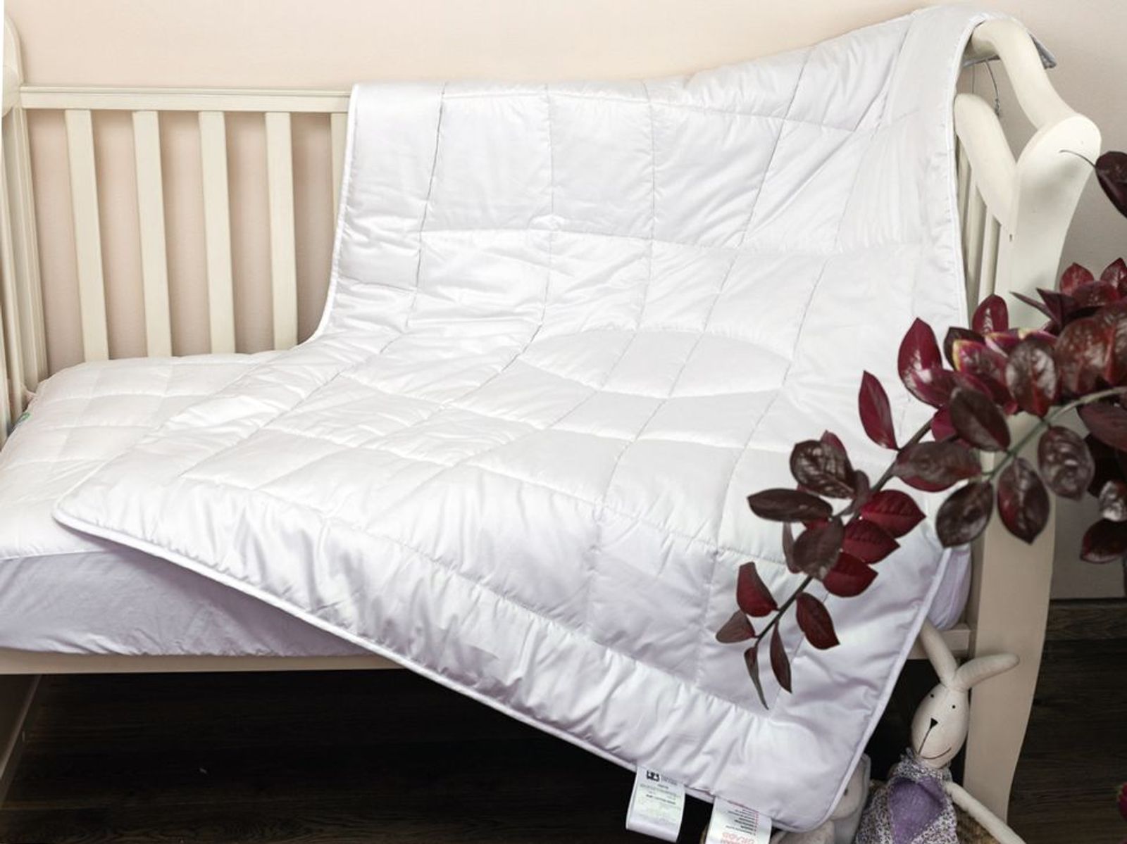 Набор BABY COTTON GRASS всесезонное одеяло 100x135 / подушка 40x60