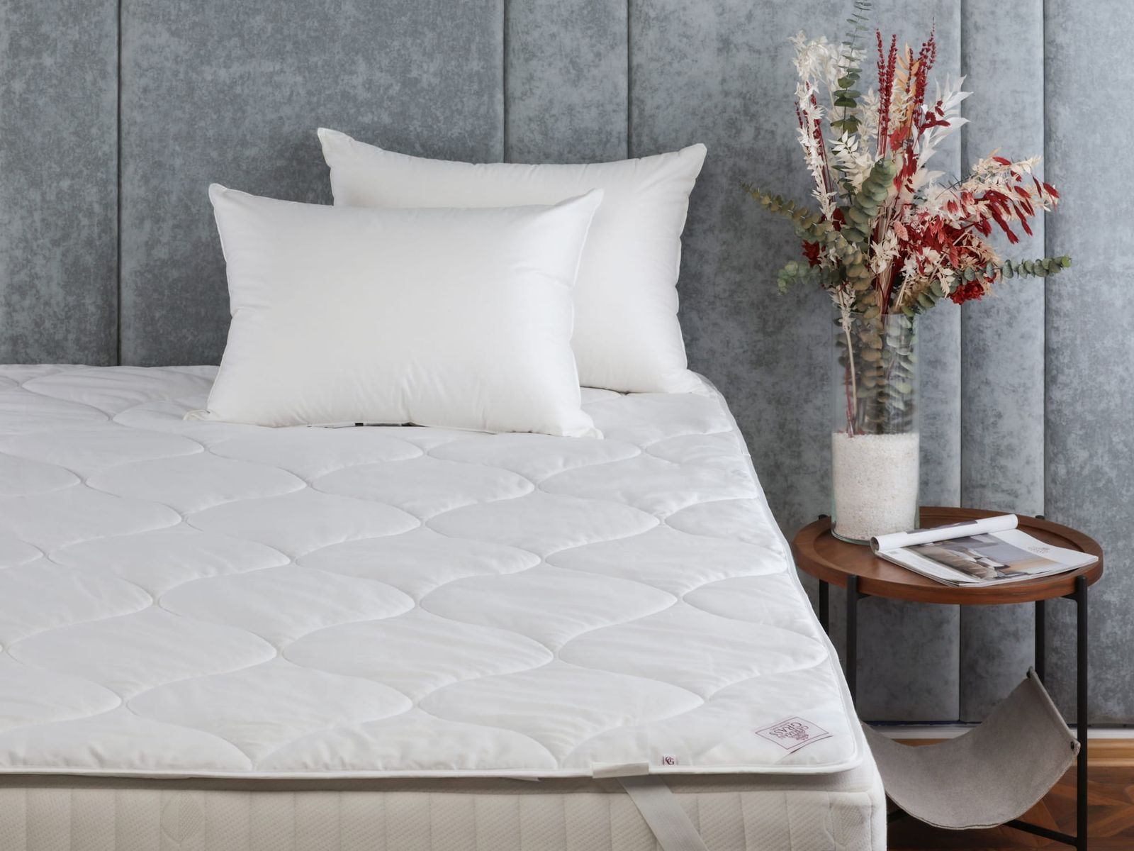 Наматрасник MATTRESS CAMEL WOOL GRASS всесезонный 90х200 вид 3