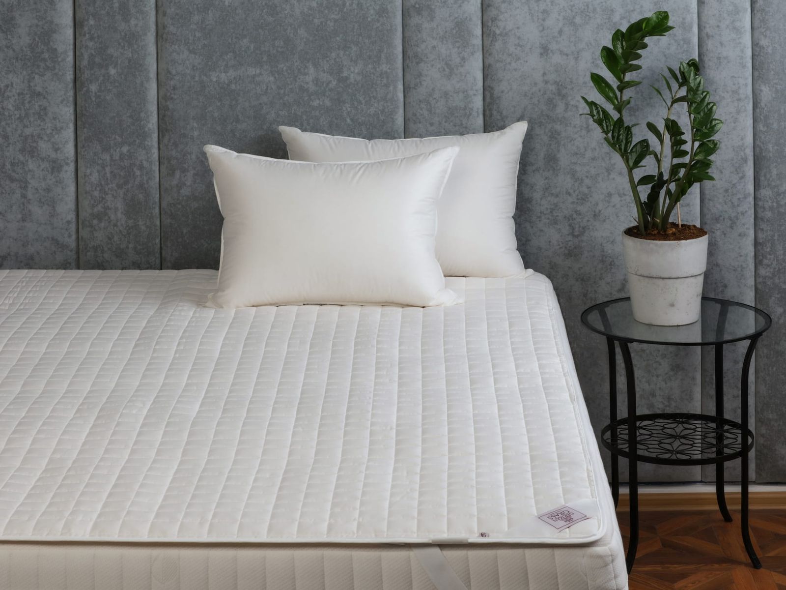 Наматрасник MATTRESS COTTON DRYSOFT GRASS непромокаемый 90х200 вид 3