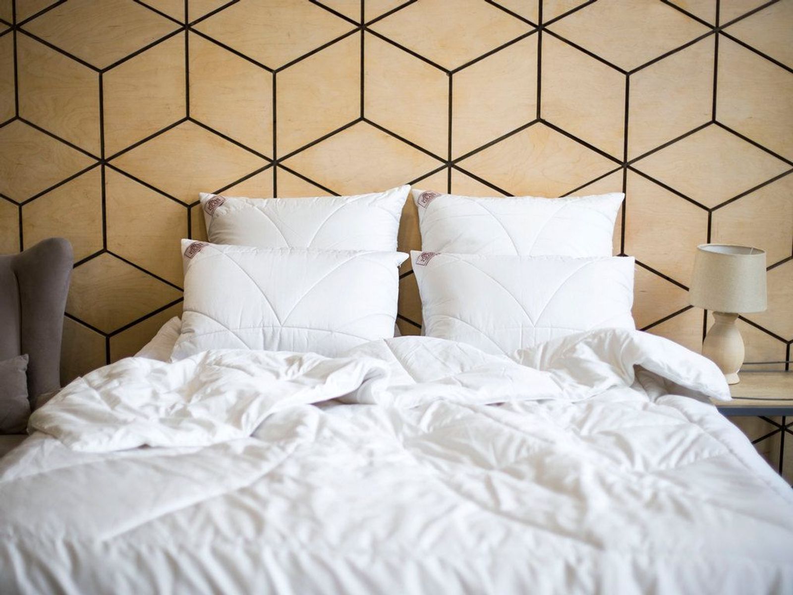 Подушка CASHMERE WOOL GRASS регулируемая 50x68 вид 3