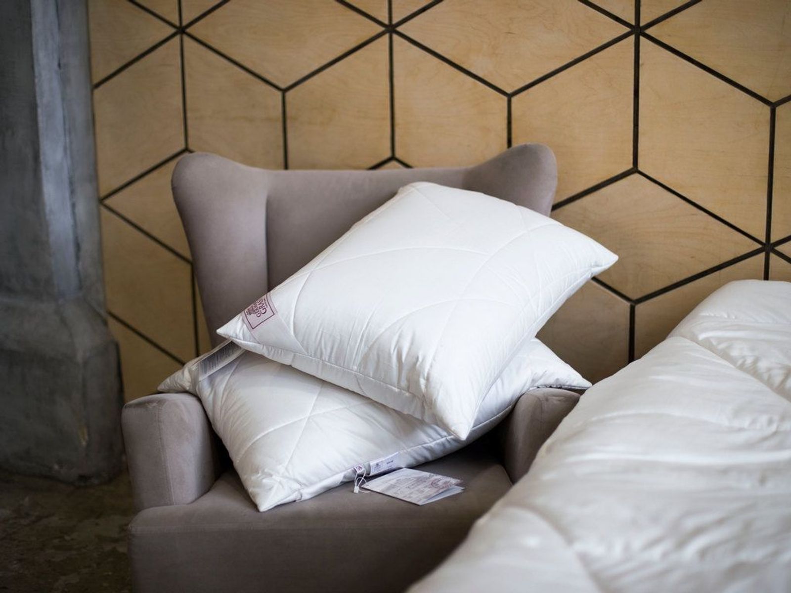 Подушка CASHMERE WOOL GRASS регулируемая 50x68 вид 2