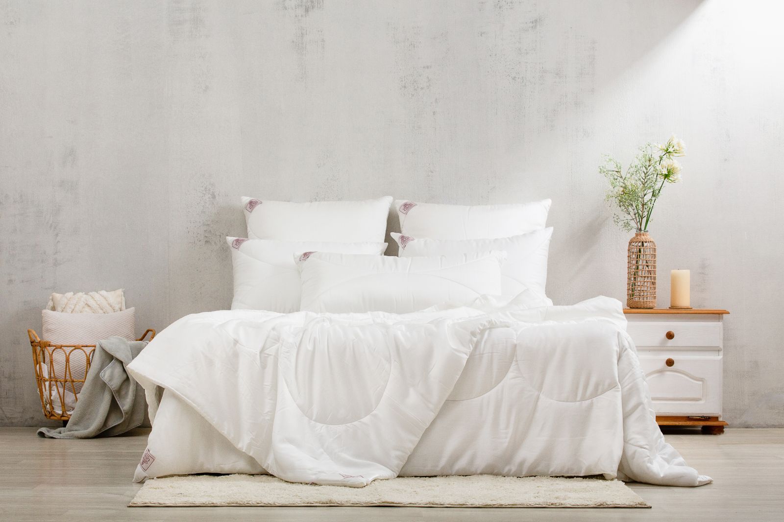 Подушка DOUBLE TENCEL GRASS регулируемая 50x68 вид 2