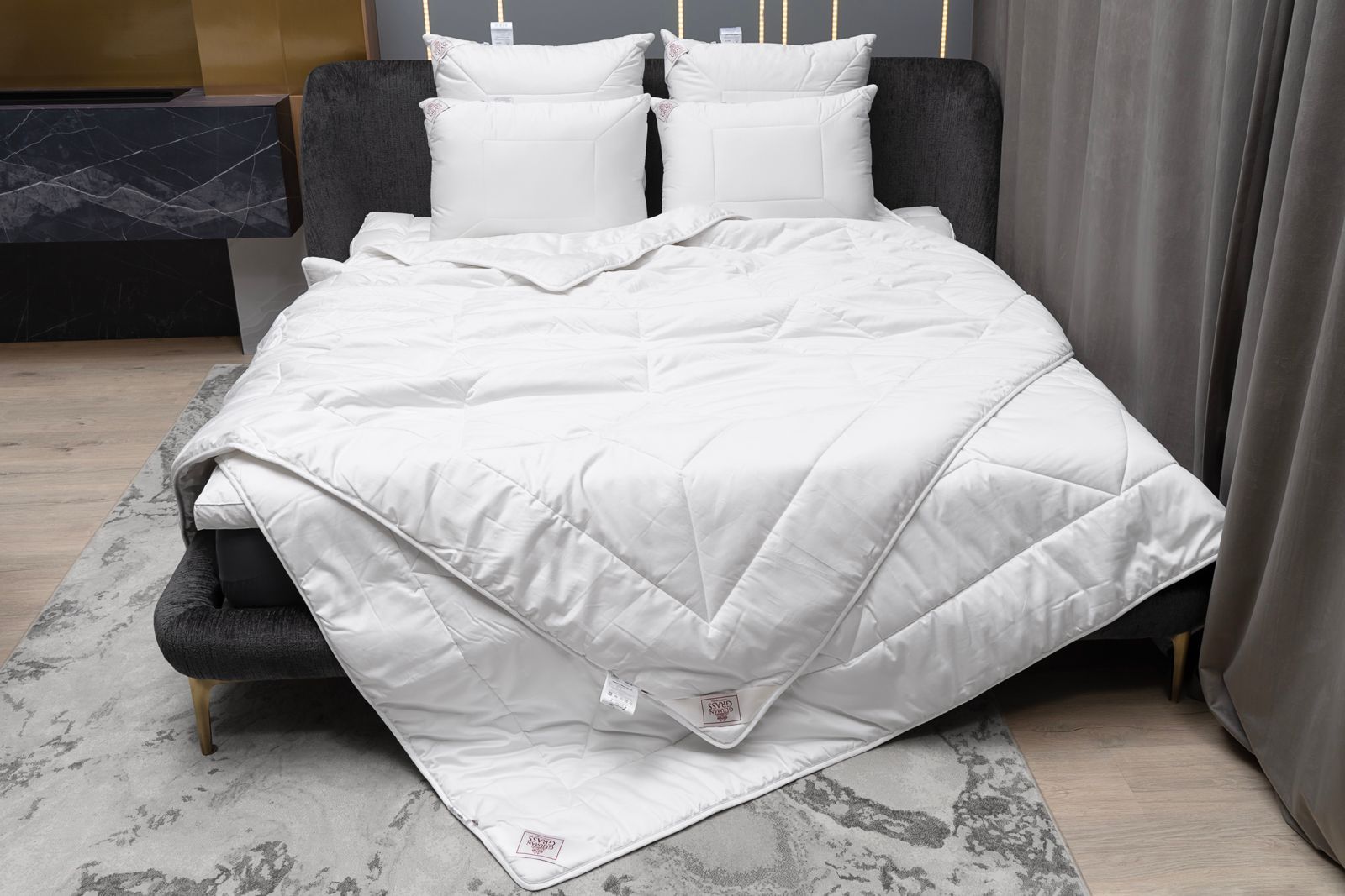 Одеяло MERINO WOOL GRASS всесезонное 200x200 вид 2