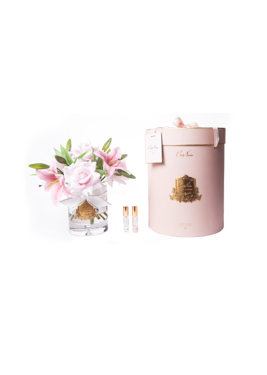 ROSES&LILIES rose Розы и лилии, 2 спрея, ВхШхД 32х26х26 см