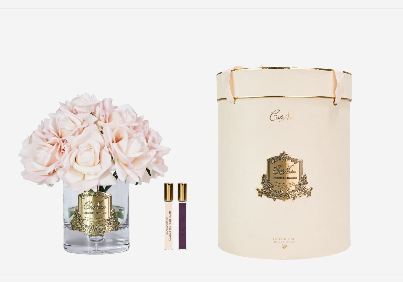 GRAND BOUQUET pink champagneБольшой букет роз, цвет розовое шампанское, 2 спрея по 10 мл