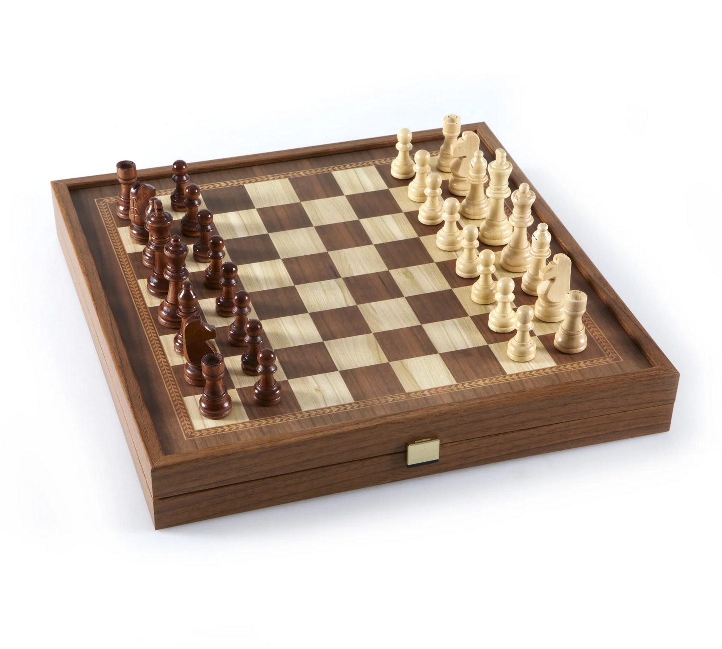 Chess/BackgammonШахматы и нарды 41х41 см орех