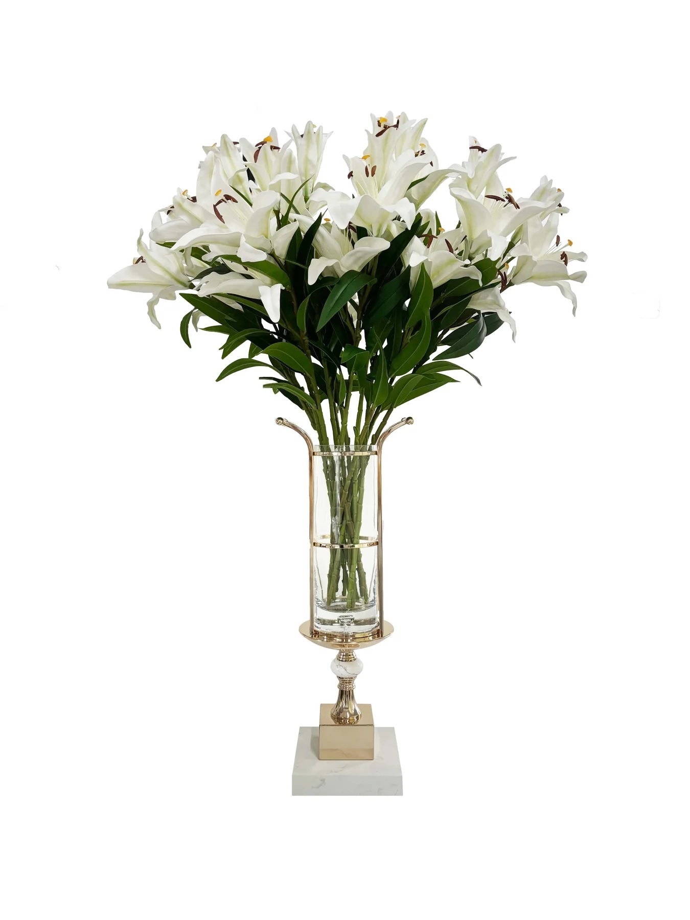 Loose Magnolias whiteВетка с цветами магнолии, белый