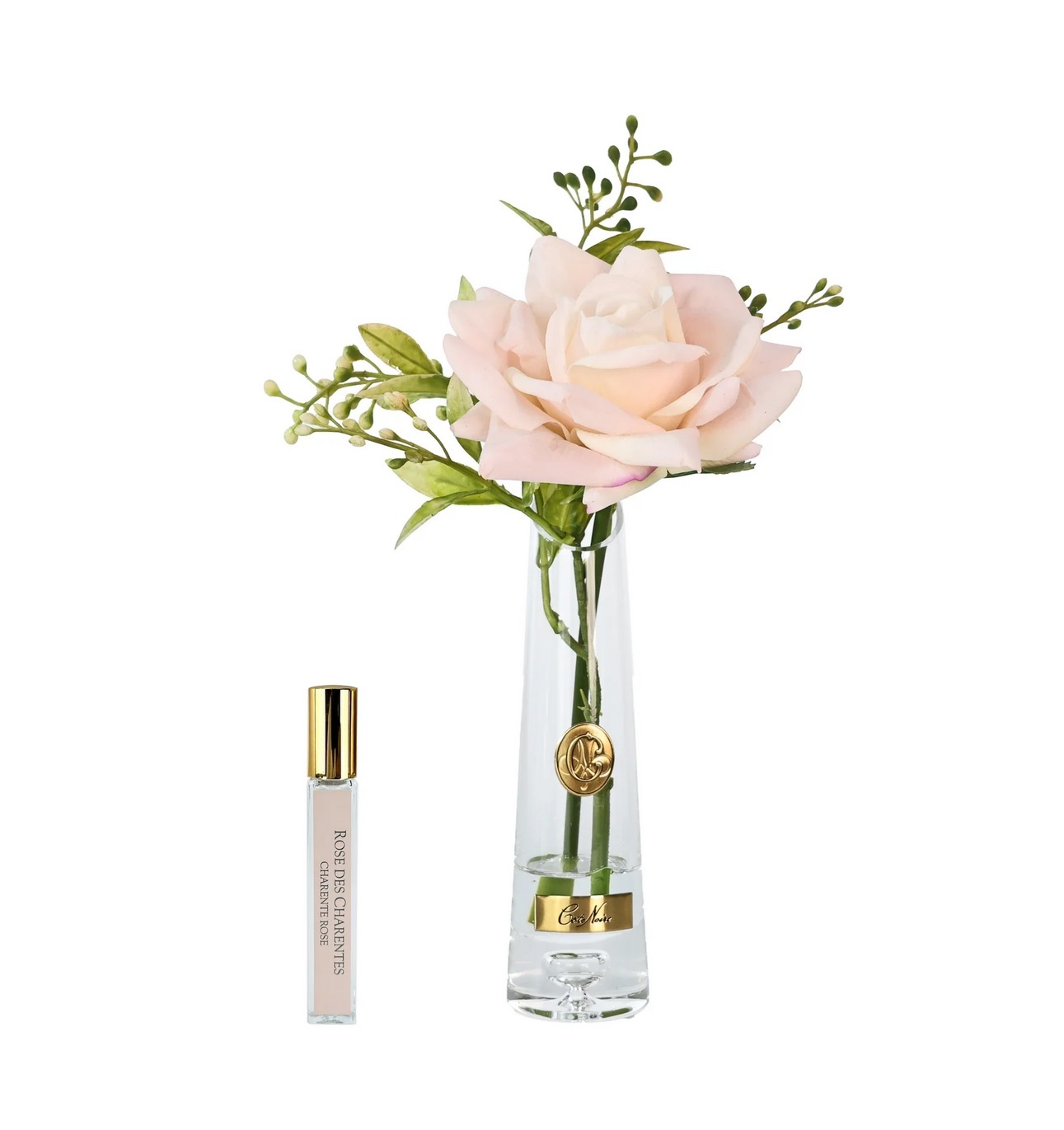 SUMMER ROSE GOLD PINK CHAMPAGNEДиффузор роза, белый, золотой декор, спрей 15 мл