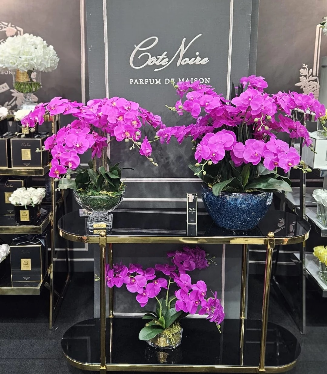 OVAL Orchid purpleБукет розовые орхидеи, 2 спрея по 10 мл