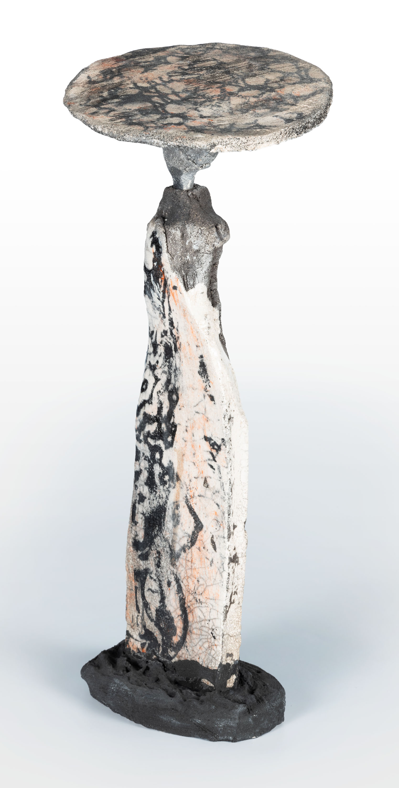 DRAPEEФигура женщины, керамика, японская техника Raku, 30 см