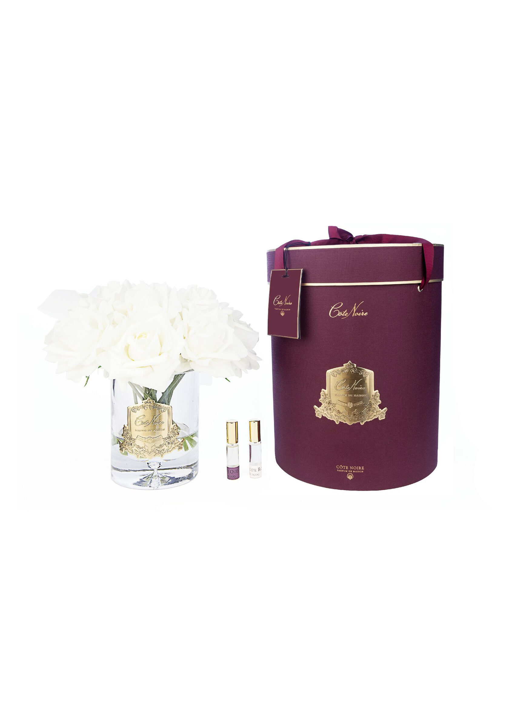 GRAND BOUQUET Champagne Большой букет роз, 2 спрея, шампань, ВхШхД 32х26х26 см