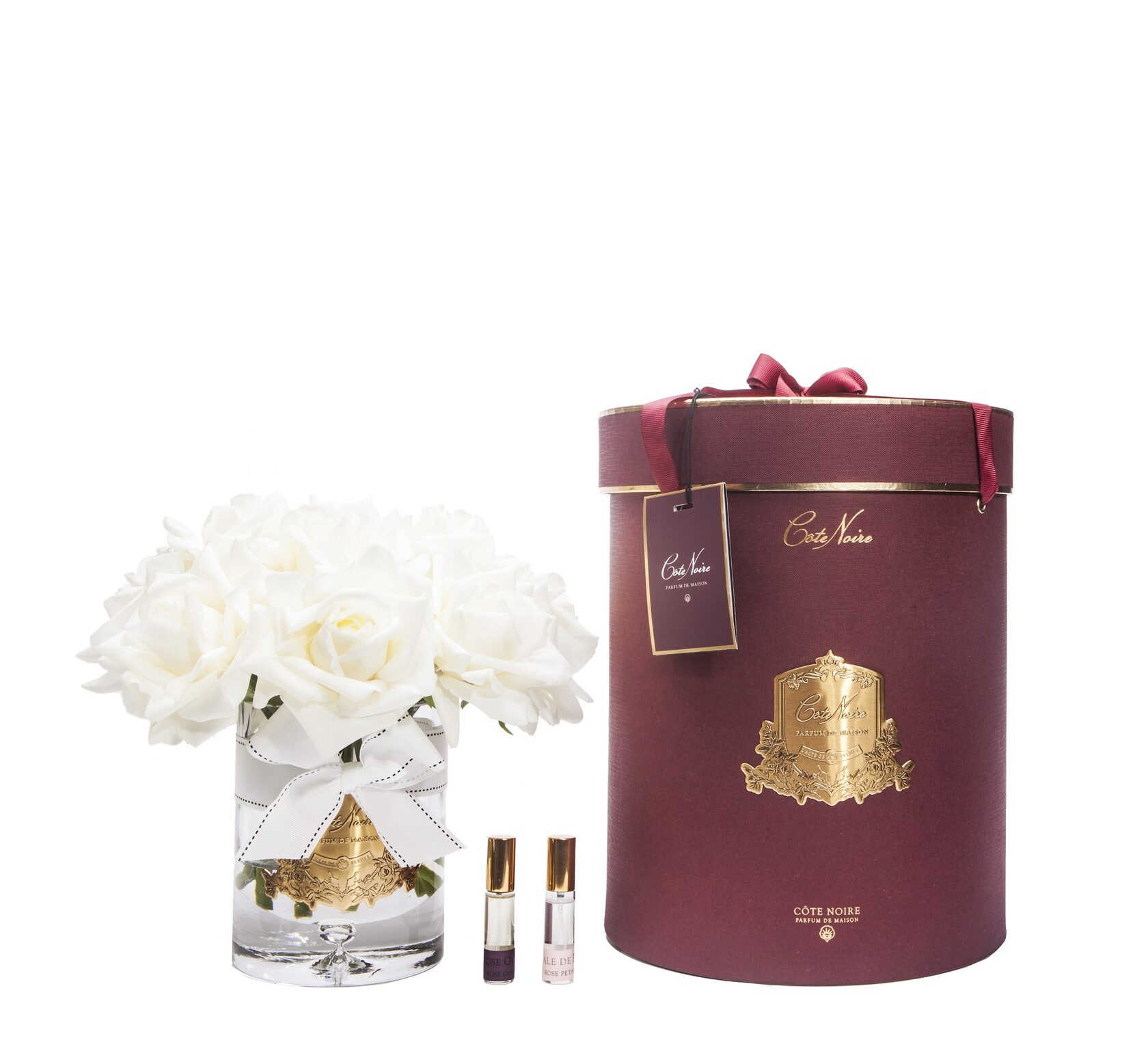 GRAND BOUQUET Champagne Большой букет роз, 2 спрея, шампань, ВхШхД 32х26х26 см