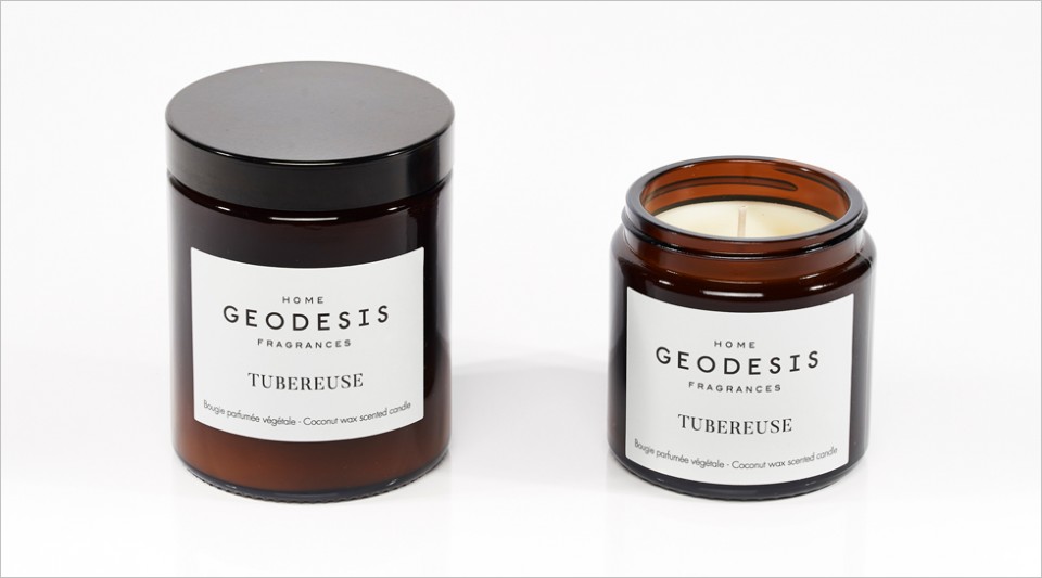 Tuberose Свеча ароматическая 100% натуральный воск из кокоса и абрикосовых косточек 150 гр, время го