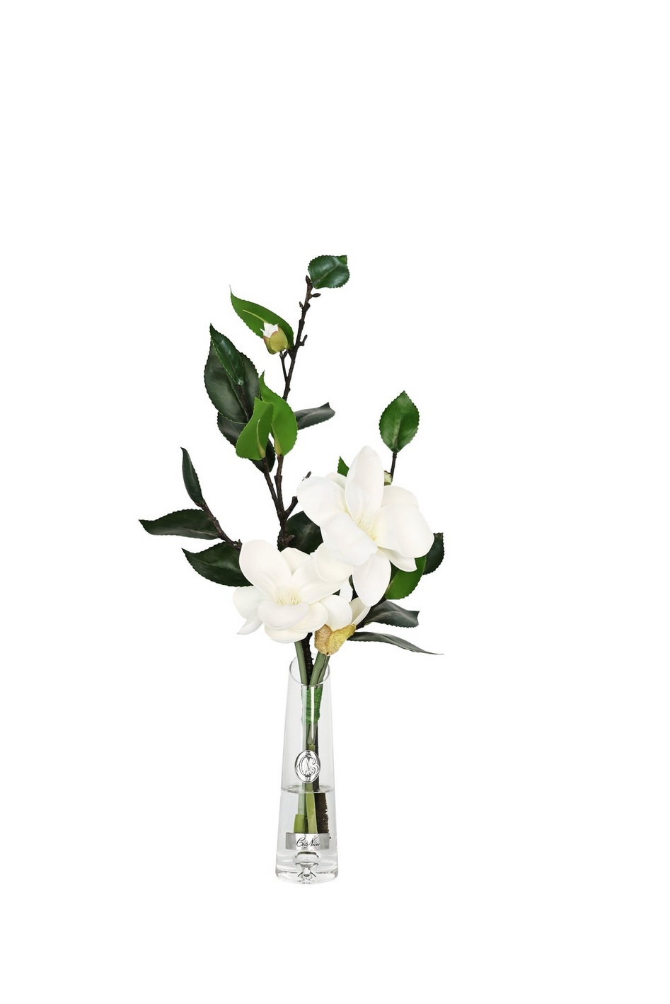 SUMMER MAGNOLIA WHITE SILVERДиффузор магнолии белые, серебряный декор, спрей 15 мл