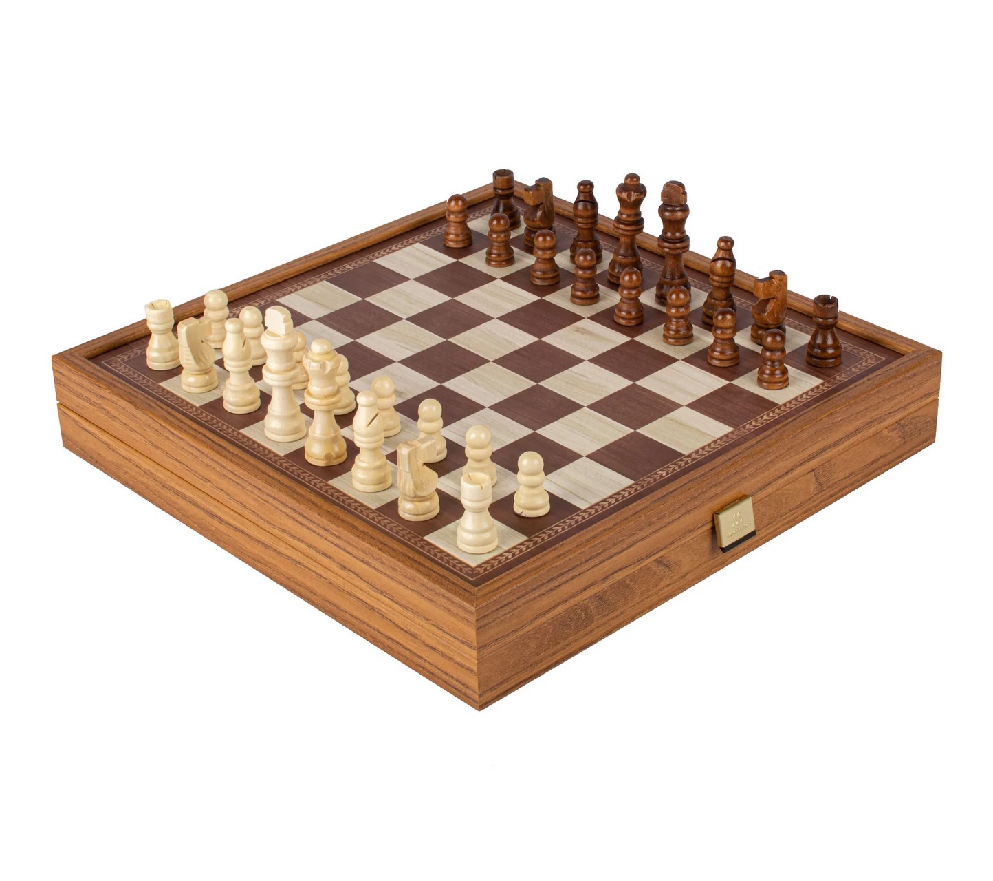 Chess/Backgammon/Ludo/Snakes Шахматы/нарды/лудо/змеи , футляр из орехового дерева