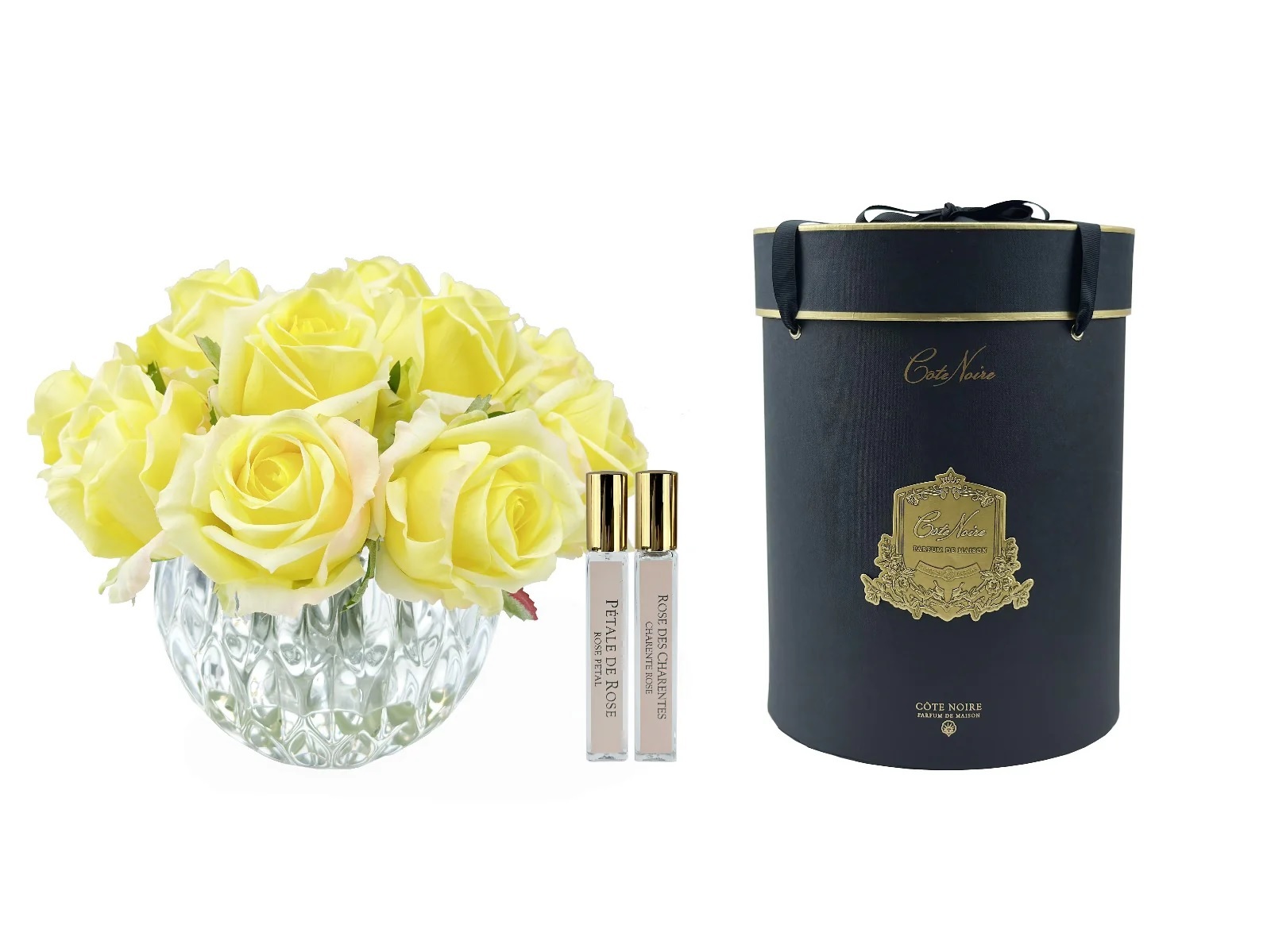 ROSE BUD BOUQUET YELLOW Букет из бутонов роз, желтый, 2 спрея по 10 мл Charente Rose & Rose Petal