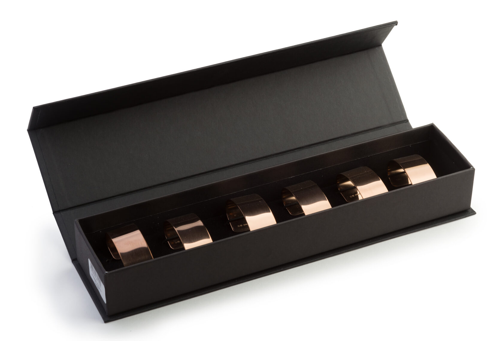 NAPKIN HOLDERS Набор держателей для салфеток 6 шт, цвет медь, сталь 18/10 (цена за набор)