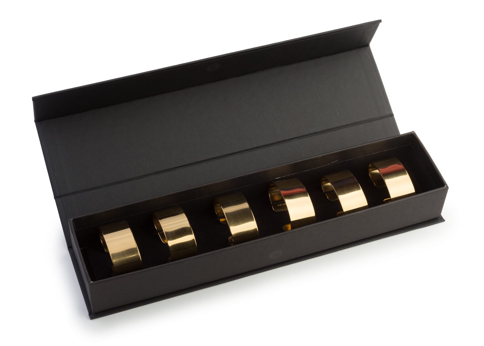 NAPKIN HOLDERS Набор держателей для салфеток 6 шт, цвет золото, сталь 18/10 (цена за набор)