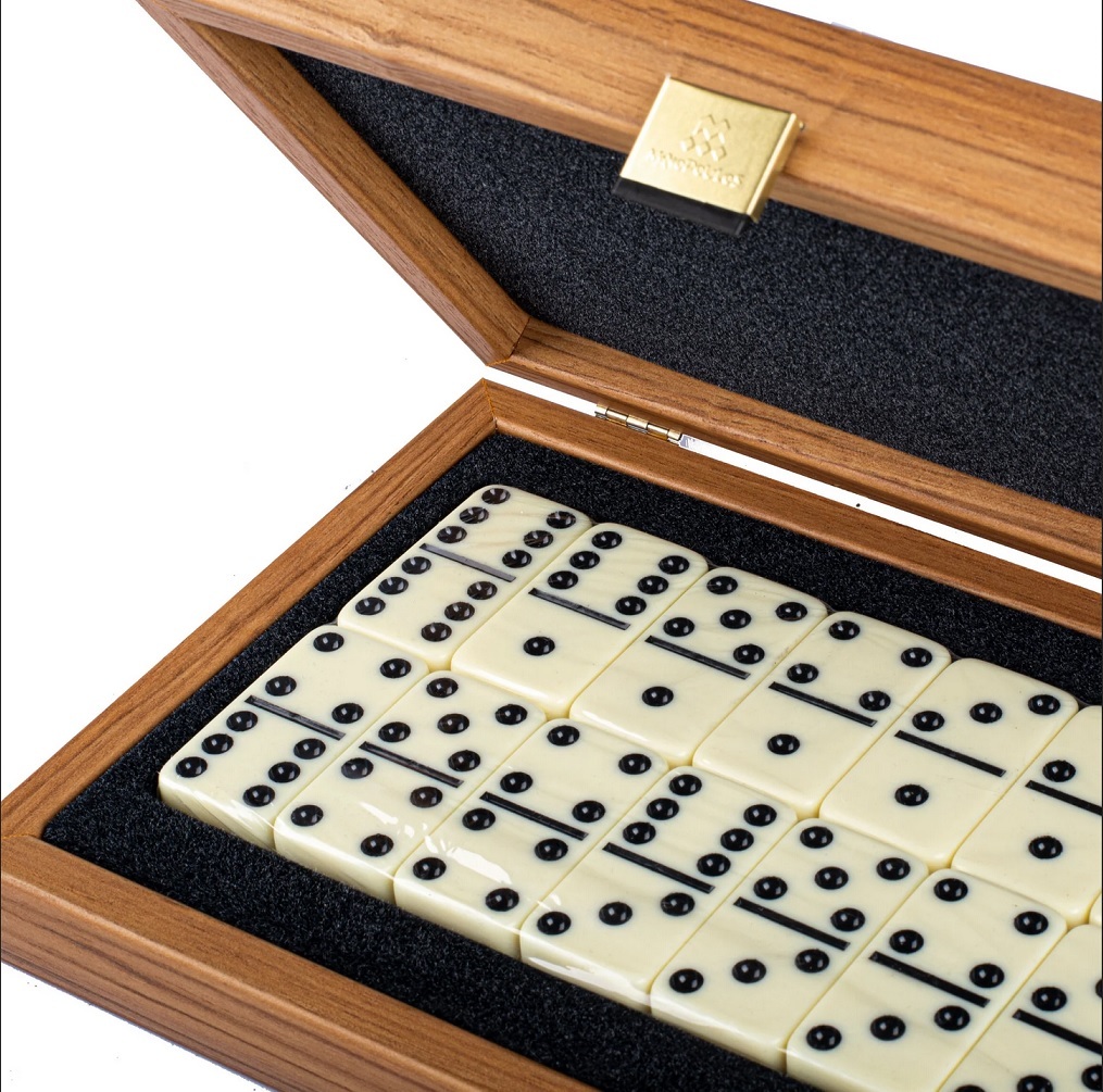 DOMINOESДомино, дерево орех 24x17см вид 3