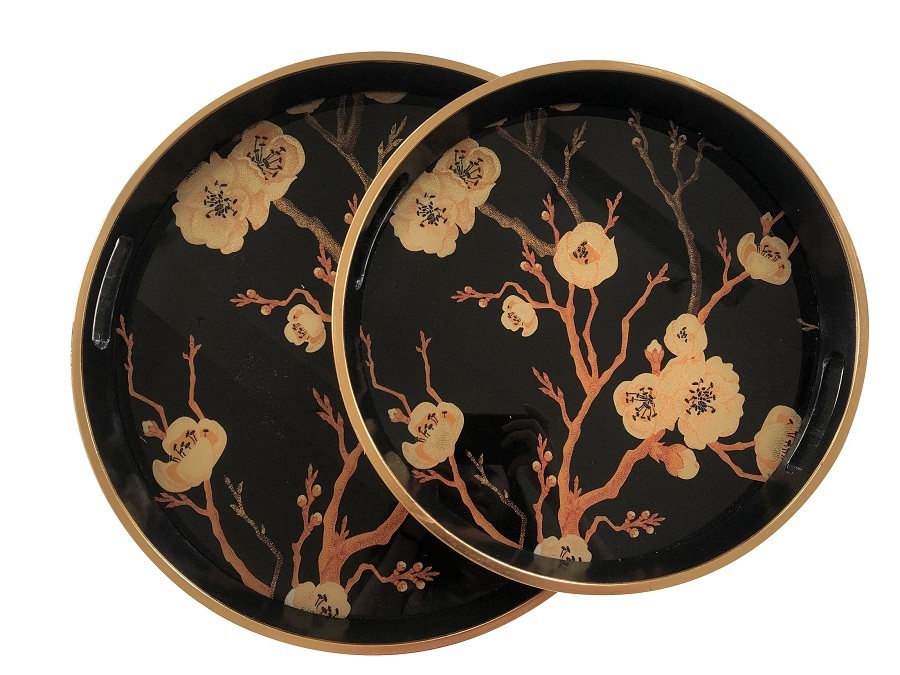 SAKURAПоднос круглый D37x4,5h вид 2