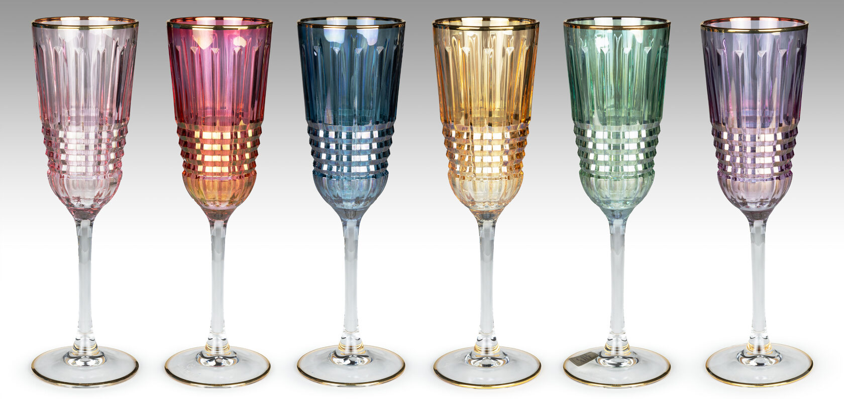 TAURUSНабор фужеров для шампанского 6шт, хрустальное стекло, H 22