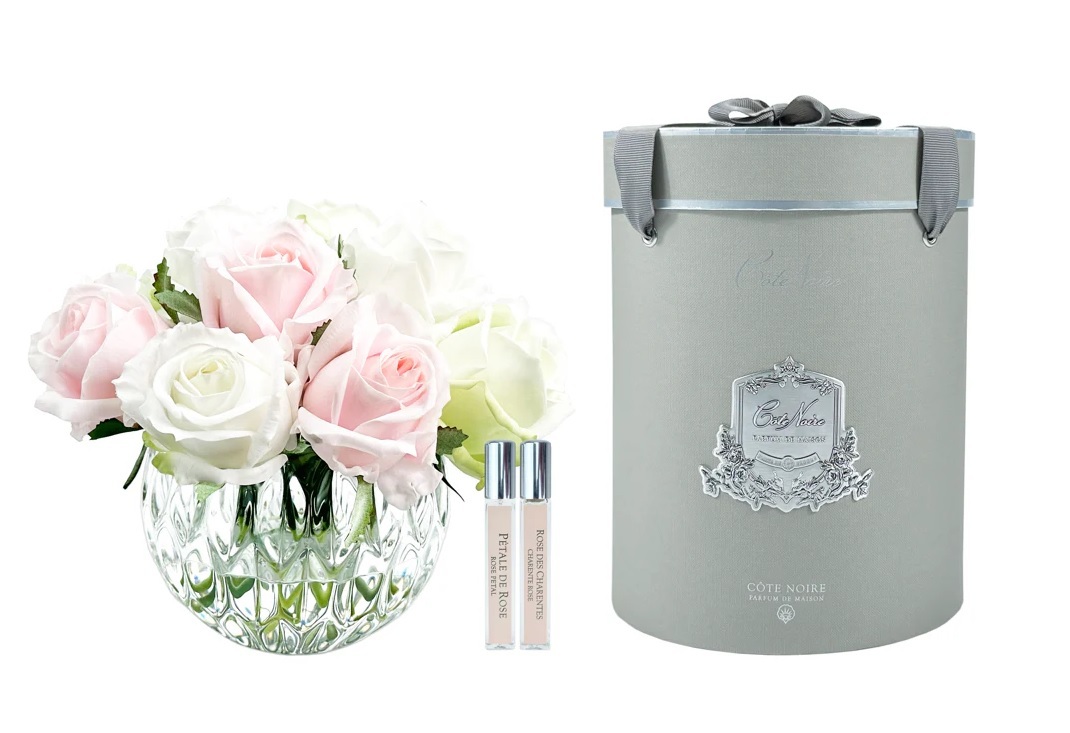 ROSE BUD BOUQUET Букет из бутонов роз, розовый, зеленый и белый, 2 спрея по 10 мл